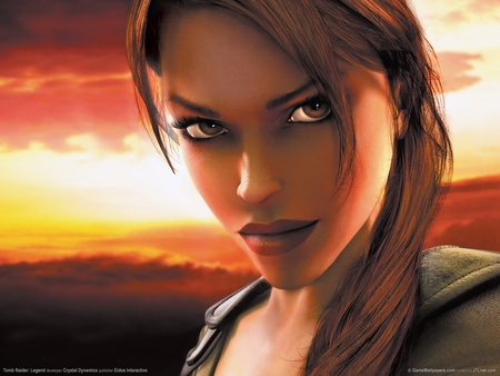 Tomb Raider: Legend pillow