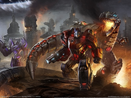 Transformers: Fall of Cybertron calendar