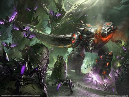 Transformers: Fall of Cybertron poster