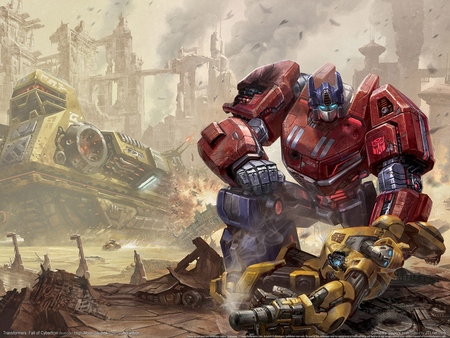 Transformers: Fall of Cybertron poster
