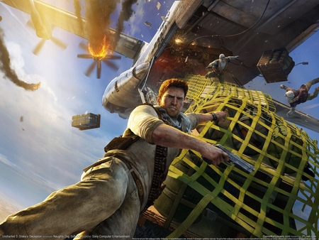 Uncharted 3: Drake's Deception poster