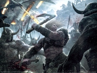 Viking: Battle for Asgard Longsleeve T-shirt #4544