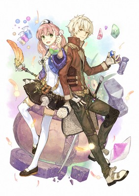 Atelier Escha & Logy: Alchemists of the Dusk Sky poster