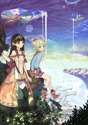 Atelier Shallie: Alchemists of the Dusk Sea poster