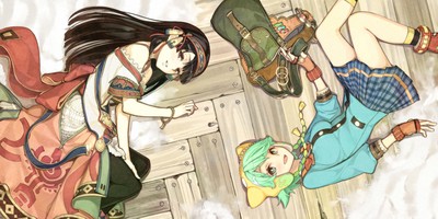 Atelier Shallie: Alchemists of the Dusk Sea poster