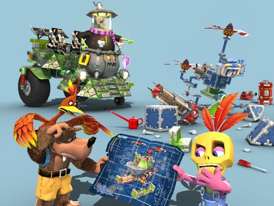 Banjo-Kazooie: Nuts & Bolts Poster #15550