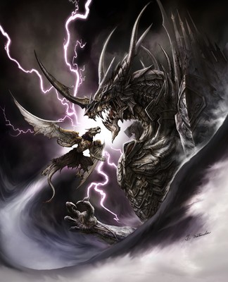 Blood of Bahamut mouse pad