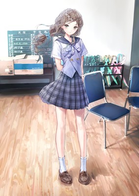 Blue Reflection mouse pad