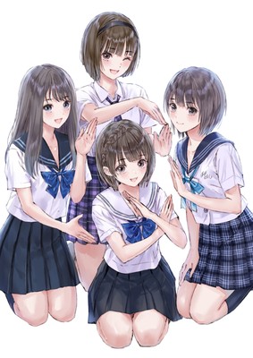 Blue Reflection Quartet calendar