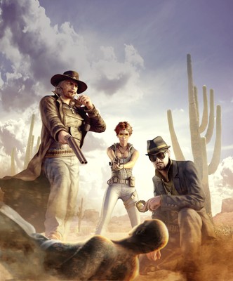 Call of Juarez: The Cartel beach towel #15986