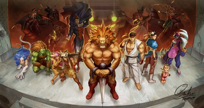 Capcom Fighting Collection mouse pad