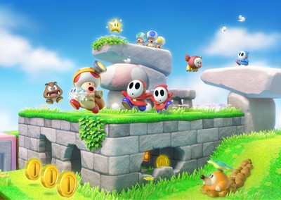 Captain Toad: Treasure Tracker poster