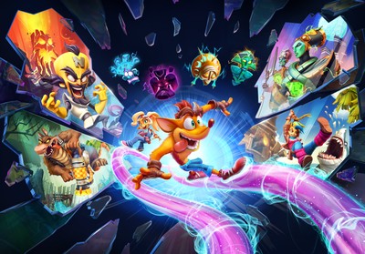 Crash Bandicoot 4: It's About Time mouse pad