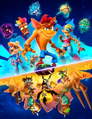 Crash Bandicoot 4: It's About Time mouse pad