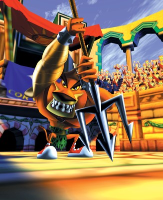 Crash Bandicoot Warped poster