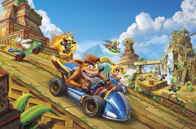 Crash Team Racing Nitro-Fueled Longsleeve T-shirt