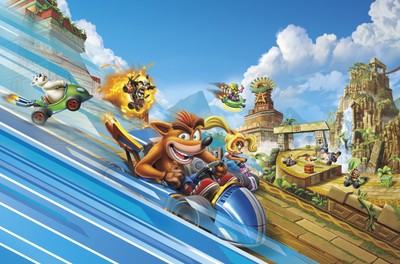 Crash Team Racing Nitro-Fueled Longsleeve T-shirt