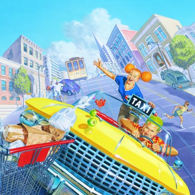 Crazy Taxi Mouse Pad 16179