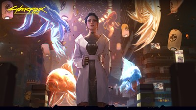 Cyberpunk Trading Card Game Poster #16257