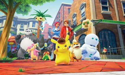 Detective Pikachu Returns poster