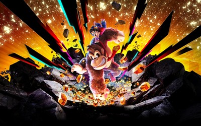 Donkey Kong Bananza poster