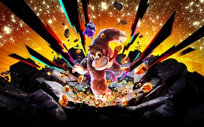 Donkey Kong Bananza poster