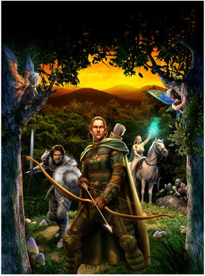 EverQuest II mouse pad