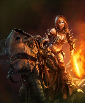 Golden Axe: Beast Rider poster
