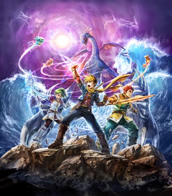 Golden Sun: Dark Dawn poster