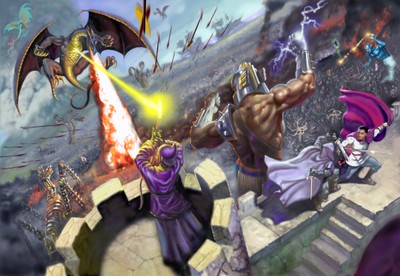 Heroes of Might and Magic IV poster