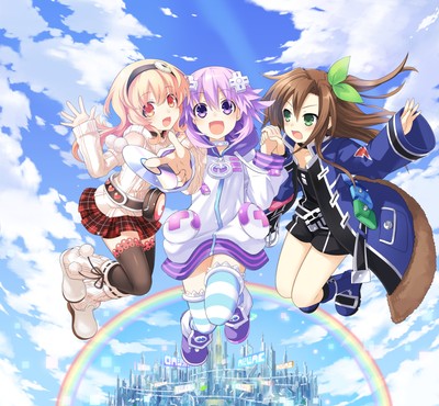Hyperdimension Neptunia poster