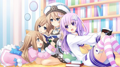 Hyperdimension Neptunia mk2 poster