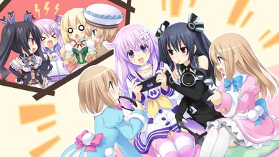Hyperdimension Neptunia mk2 poster
