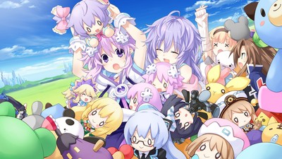 Hyperdimension Neptunia Victory poster