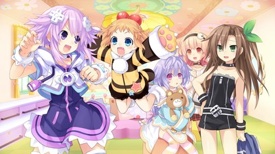 Hyperdimension Neptunia Victory poster