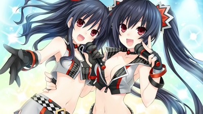 Hyperdimension Neptunia Victory poster