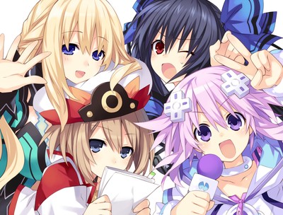 Hyperdimension Neptunia Victory Poster #18315
