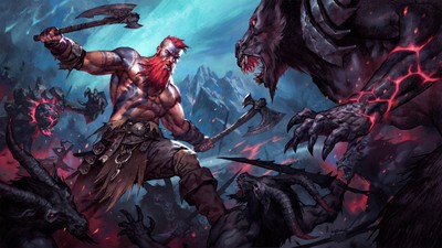Jotunnslayer: Hordes of Hel mouse pad