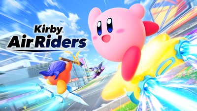 Kirby Air Riders poster