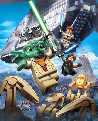 Lego Star Wars III: The Clone Wars mouse pad
