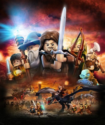 Lego The Lord of the Rings poster