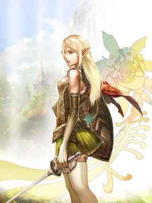 Lineage II mouse pad