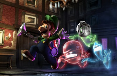 Luigi's Mansion 2 (Dark Moon) poster