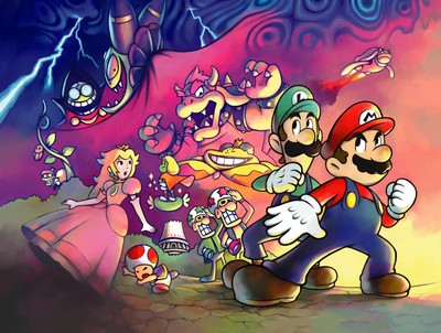 Mario & Luigi: Superstar Saga Mouse Pad 19015