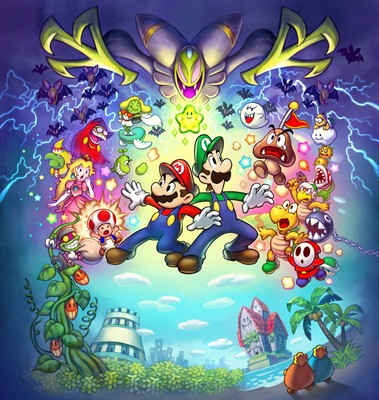 Mario & Luigi: Superstar Saga + Bowser's Minions poster