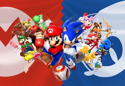 Mario & Sonic at the Rio 2016 Olympic Games poster
