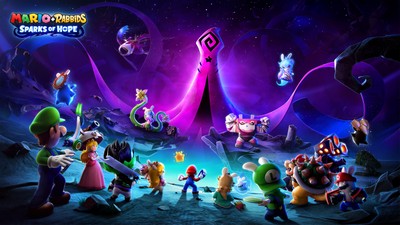 Mario + Rabbids Sparks of Hope poster