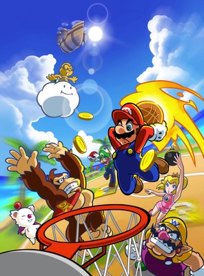 Mario Hoops 3-on-3 Poster #19039