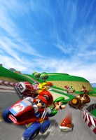 Mario Kart: Double Dash!! Longsleeve T-shirt #19063