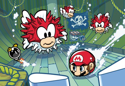 Mario Pinball Land calendar